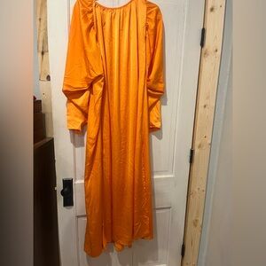H&M Orange maxi dress